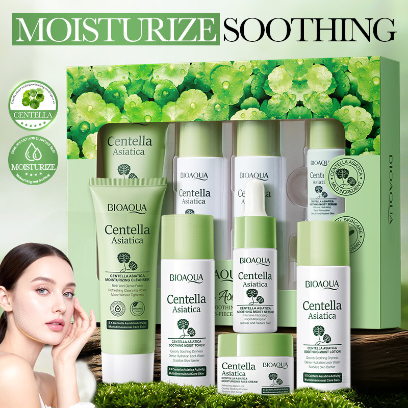 Centella Asiatica Toner - Set di 5 Prodotti BIOAQUA alla