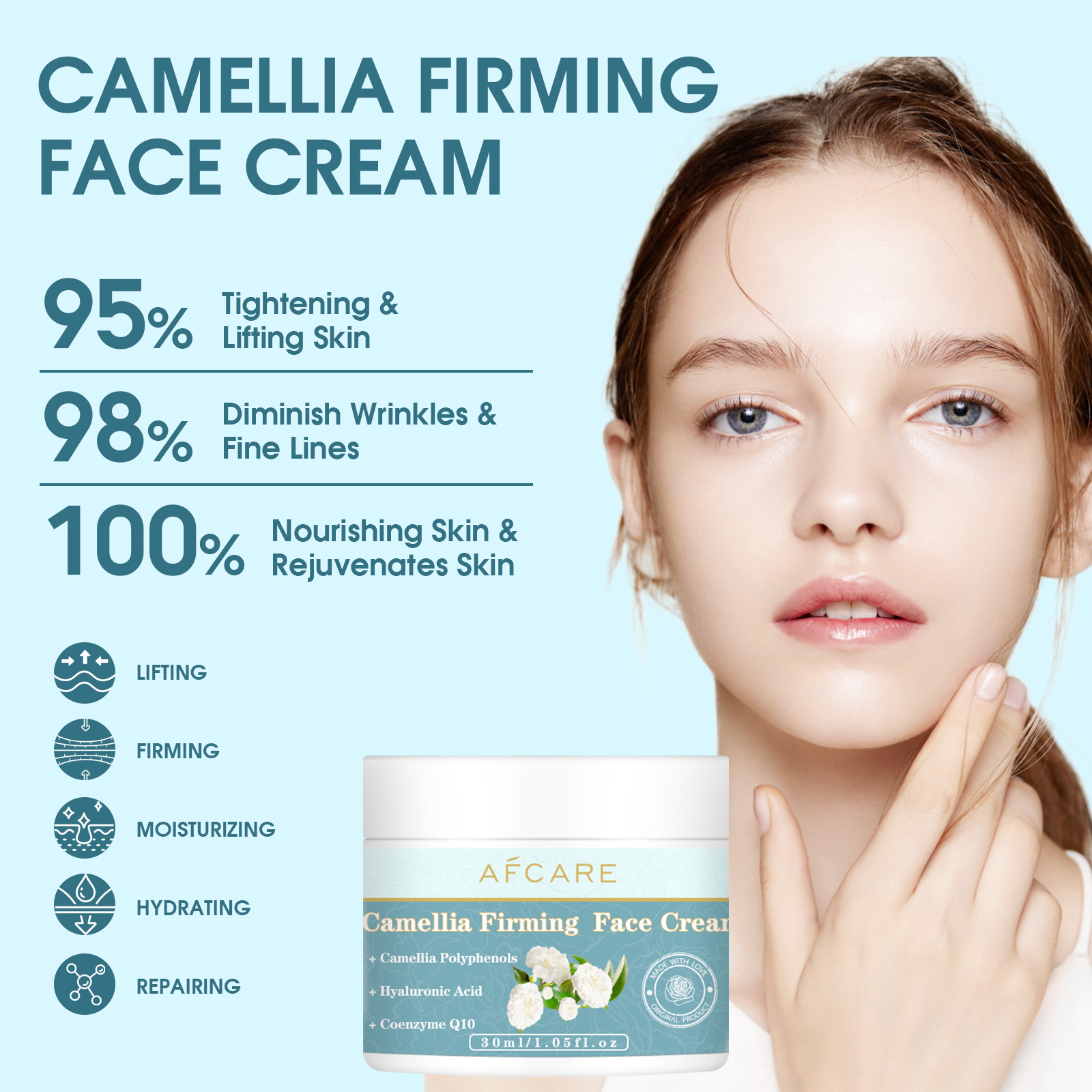 Camelia Crema viso rassodante  - Coenzyme Q10 Cream recensione e prezzo