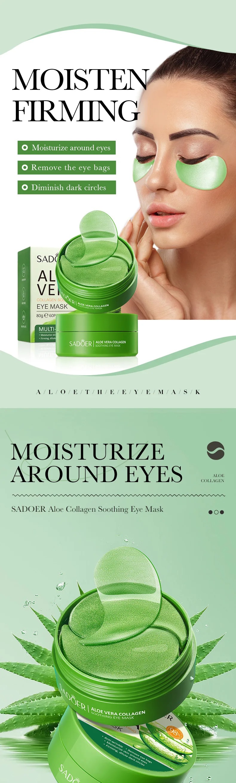 60 pz Aloe Vera Collagene Masc - Skincare Finally Found You recensione e prezzo